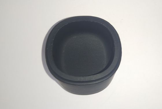 ชิ้นส่วนยางซิลิโคนสีดำ ปลอกจับยาง ทรงกระบอก 1*25mm