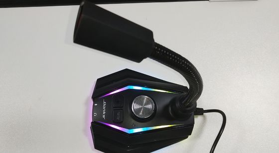 คอมพิวเตอร์เดสก์ท็อปแล็ปท็อปไมโครโฟนแบบมีสาย USB เกมเปลี่ยนเสียงสดไมโครโฟนแชทด้วยเสียง
