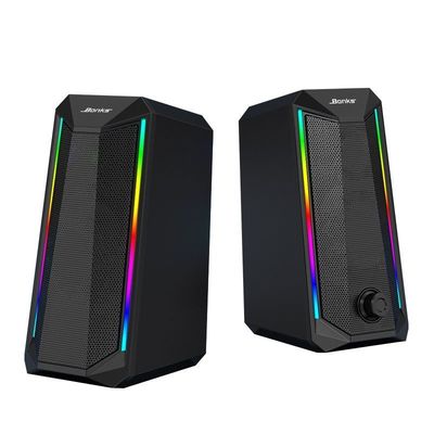 เครื่องเสียง RGB เกมคอมพิวเตอร์ USB Laptop ออดิโอขนาดเล็ก Super Volume Subwoofers Desktop