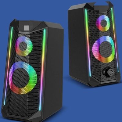 เครื่องเสียง RGB เกมคอมพิวเตอร์ USB Laptop ออดิโอขนาดเล็ก Super Volume Subwoofers Desktop
