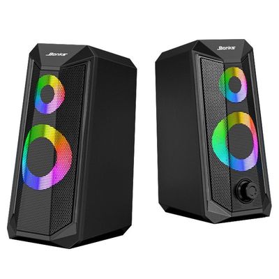 เครื่องเสียง RGB เกมคอมพิวเตอร์ USB Laptop ออดิโอขนาดเล็ก Super Volume Subwoofers Desktop