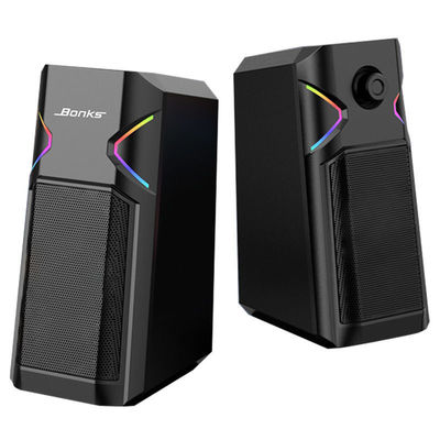 เครื่องเสียง RGB เกมคอมพิวเตอร์ USB Laptop ออดิโอขนาดเล็ก Super Volume Subwoofers Desktop